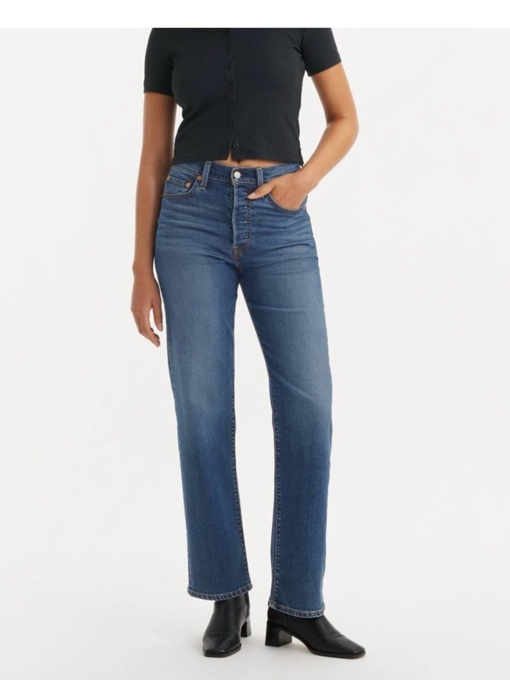 Levi's Ribcage Straight Ankle Women's Jeans Size 29